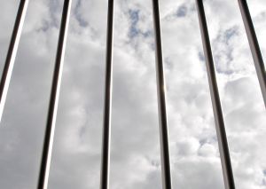 Prison bars on blue sky Charlotte DWI Attorney North Carolina 28204 Lawyer