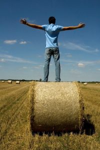 man-on-hay-bale-Charlotte-Mooresville-Expungement-Lawyer-200x300