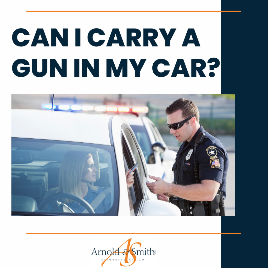 Can I Carry a Gun in My Car? — Charlotte Criminal Lawyer Blog — March